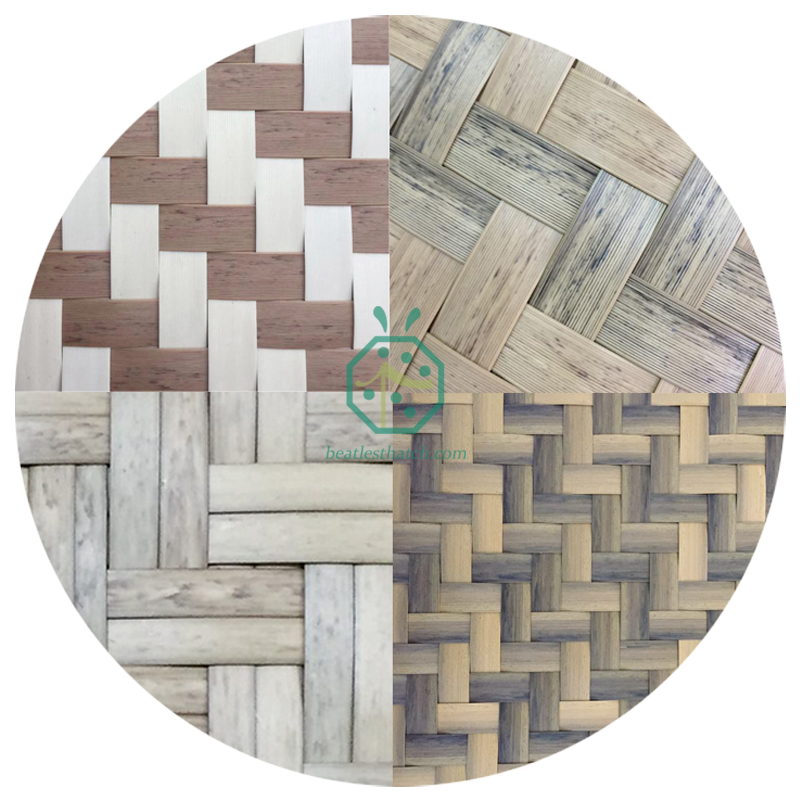 Resort woven bamboo mat for ceiling