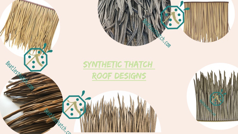 Some types of materials to be used for artificial thatch roof weaving Some types of materials to be used for artificial thatch roof weaving
