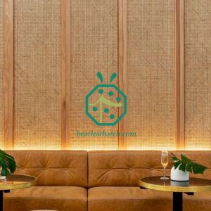 แผงผนังหวายสังเคราะห์ DIY