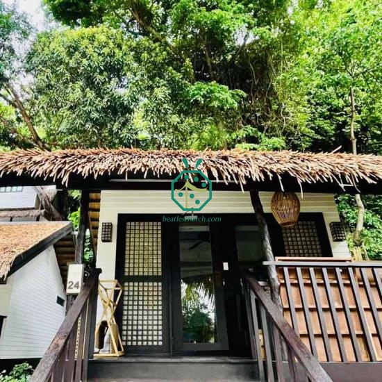 Philippines Nipa Palm Thatch Roofing