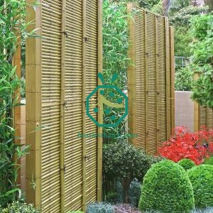 Long artificial bamboo poles