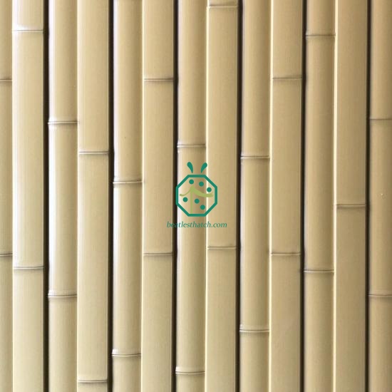 Artificial balcony bamboo fence