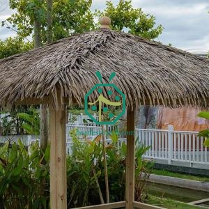 Artificial palm thatch roof