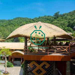 Resort Hotel Tourism Cottage Guest Room Artificial Thatched Roof Egypt