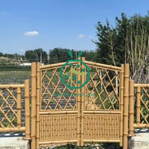 Iron Bamboo Stick Door For Villa Home Decoration