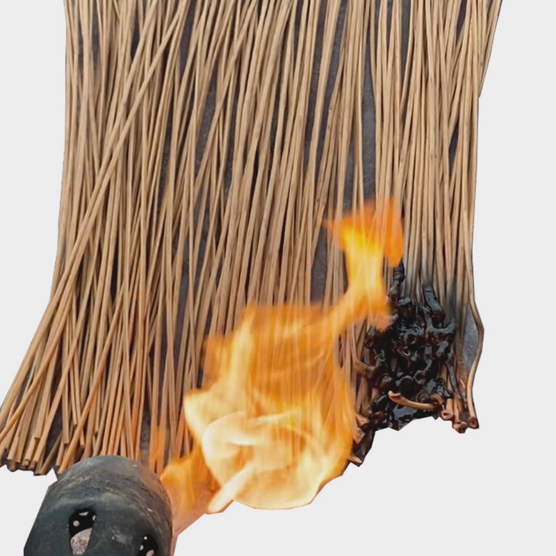 การทดสอบทนไฟสำหรับหลังคาจากกกเทียมจากผู้ผลิตจีน