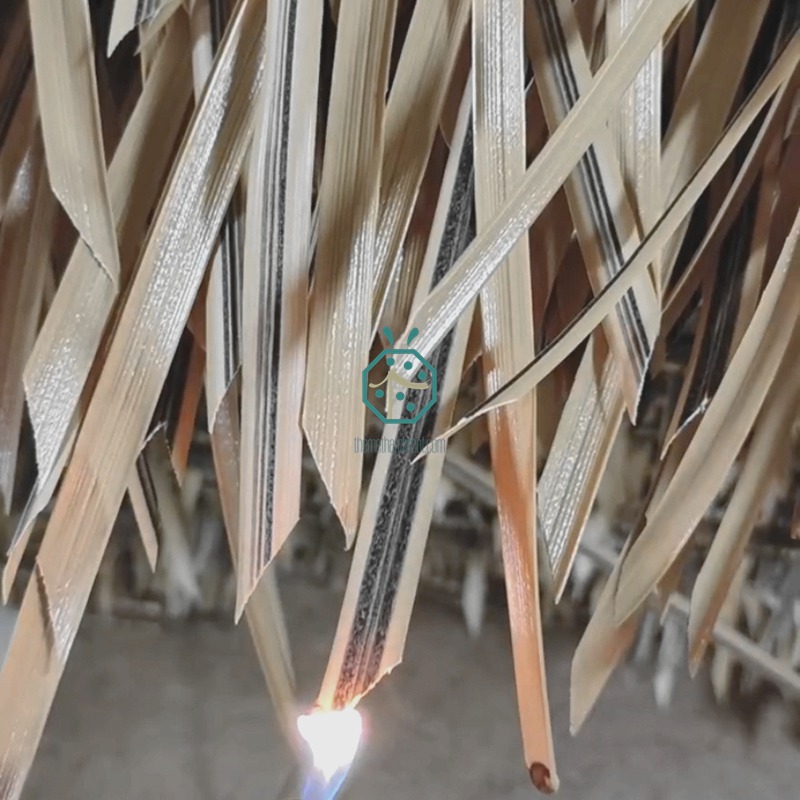 ผลิตภัณฑ์หลังคามุงจากเทียม Palapa ทนไฟดีเยี่ยมจากจีน